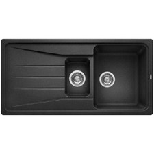 BLANCO SONA 6 S 1.5 Bowl Silgranit Black Inset Kitchen Sink ONLY
