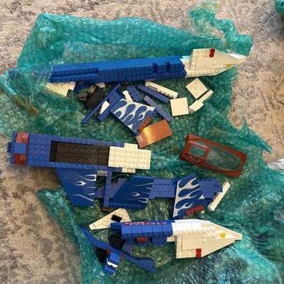 SELTEN GEBAUTE MEGA BLOKS PRO-BUILDER - Cyclone Racer