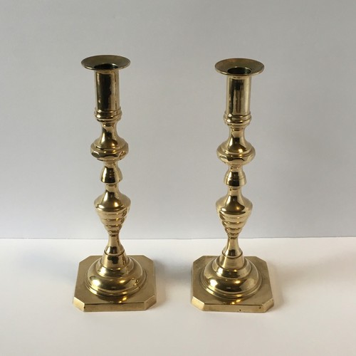 Vintage brass candlesticks