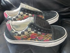 Vans Old Skool Rose/Animal 7.5 Good Condition No Laces VN0A5AO92FA