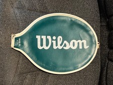 Vintage Wilson Tennis Racket Head Cover ONLY