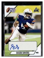 2021 Pro Set College Football #PS-SS1 Shaun Shivers Autographs