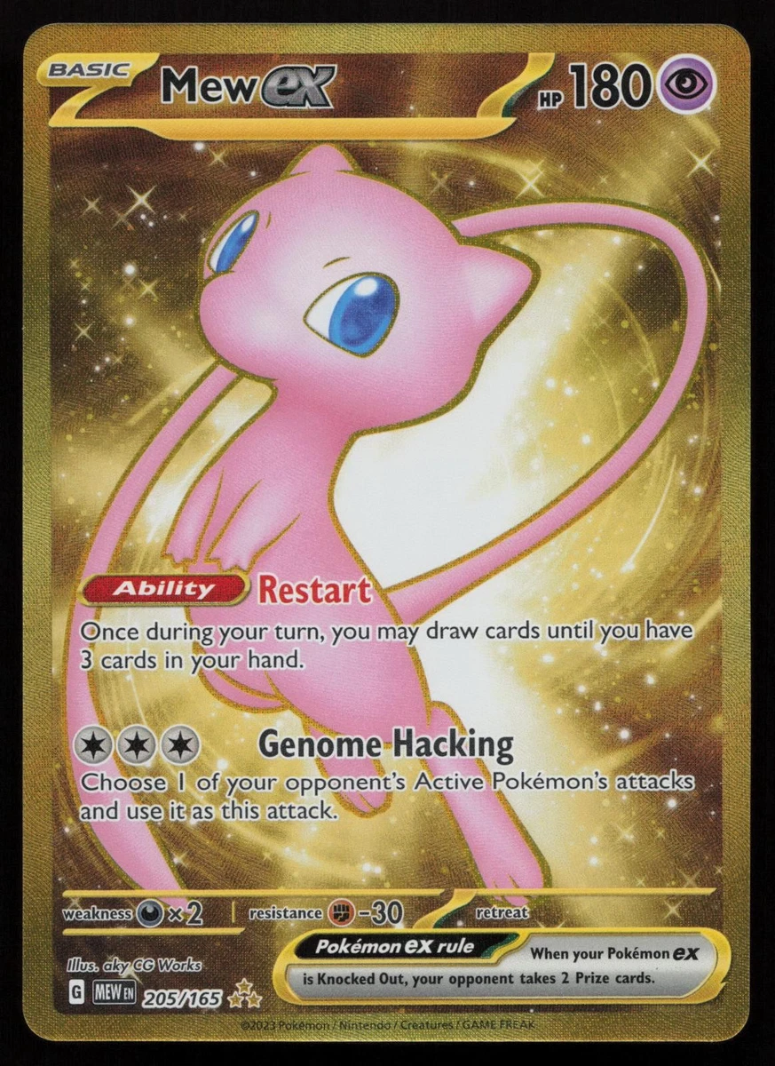 Mew Ex Pokémon TCG Cards for sale | eBay