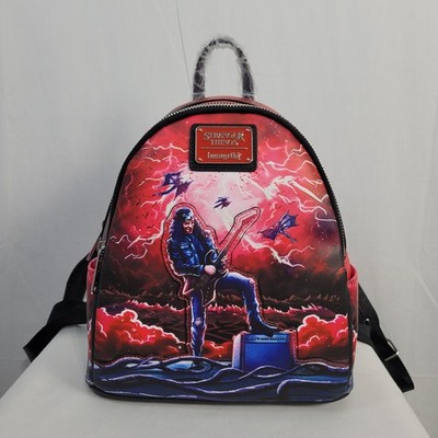 eddie munson mini backpack Loungefly Stranger Things Tribute Glow Min Loungefly Stranger Things Eddie Munson