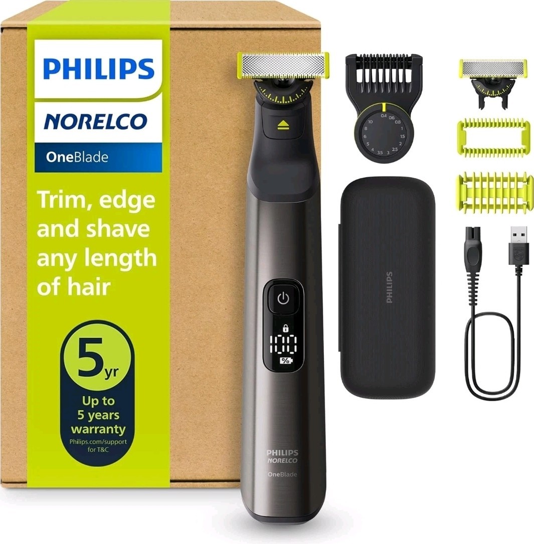 Philips Norelco OneBlade 360 Pro Face & Body Trimmer Shaver 