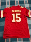 Patrick Mahomes #15 Red Kansas City Chiefs Jersey Size Large New — photo 2