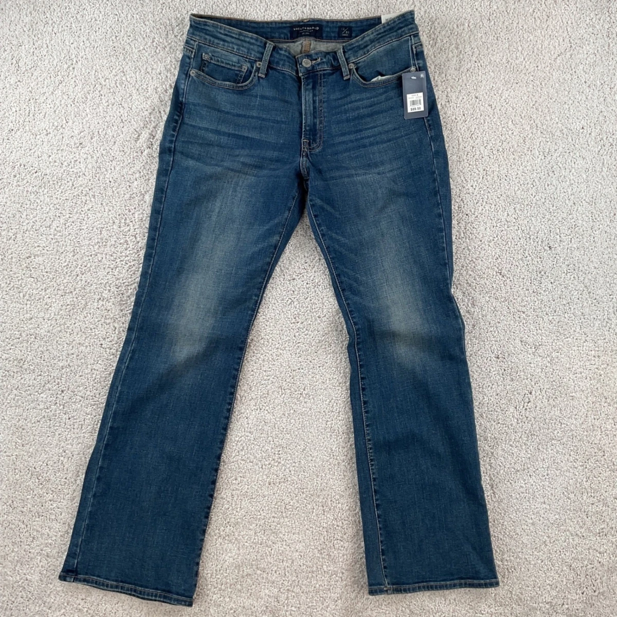 Lucky Brand Sweet Mid-Rise Boot in Trail Mix at Women's Jeans store
