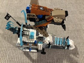 LEGO LEGENDS OF CHIMA: Sir Fangar's Ice Fortress (70147) Incomplete With Manual