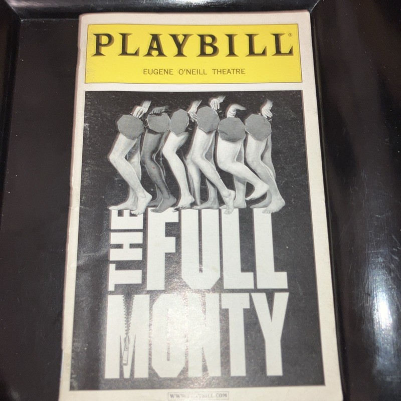 The Full Monty Playbill 2000 Halloween Musical André De Shields Revival 2027 Win