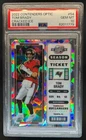 2022 Contenders Optic Tom Brady Cracked Ice Season Ticket #17/22 PSA 10