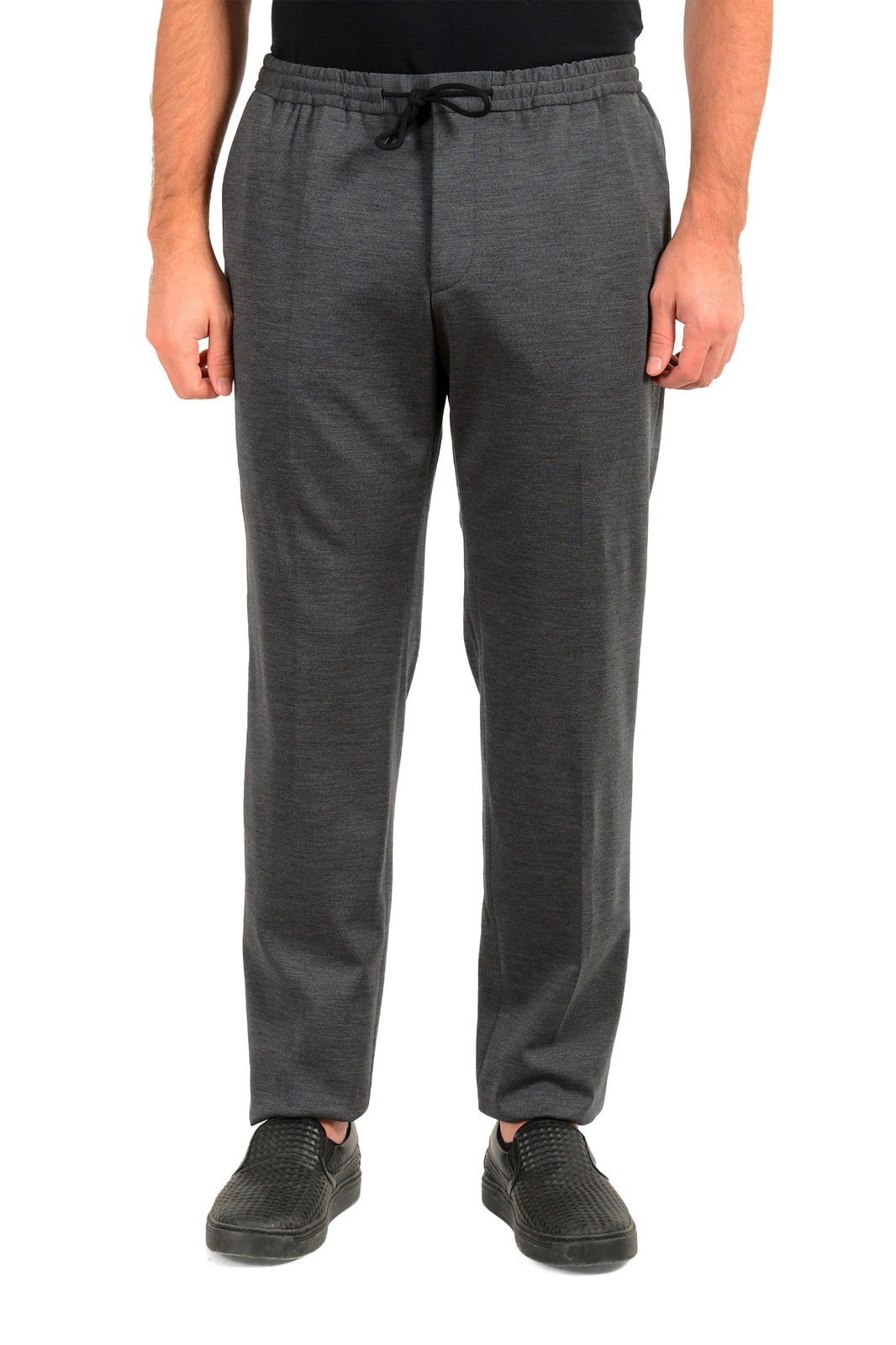 Повседневные брюки Hugo Boss Mens Banks2-J серого цвета с эластичной резинкой на талии размер US 36 IT 52 15790₽