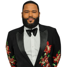 Anthony Anderson (Floral) Half Body Buddy Cutout