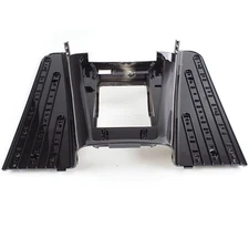 Footwell Panel Black B003 Front Headlight Fairing Painted ABS Scooter Screw-on