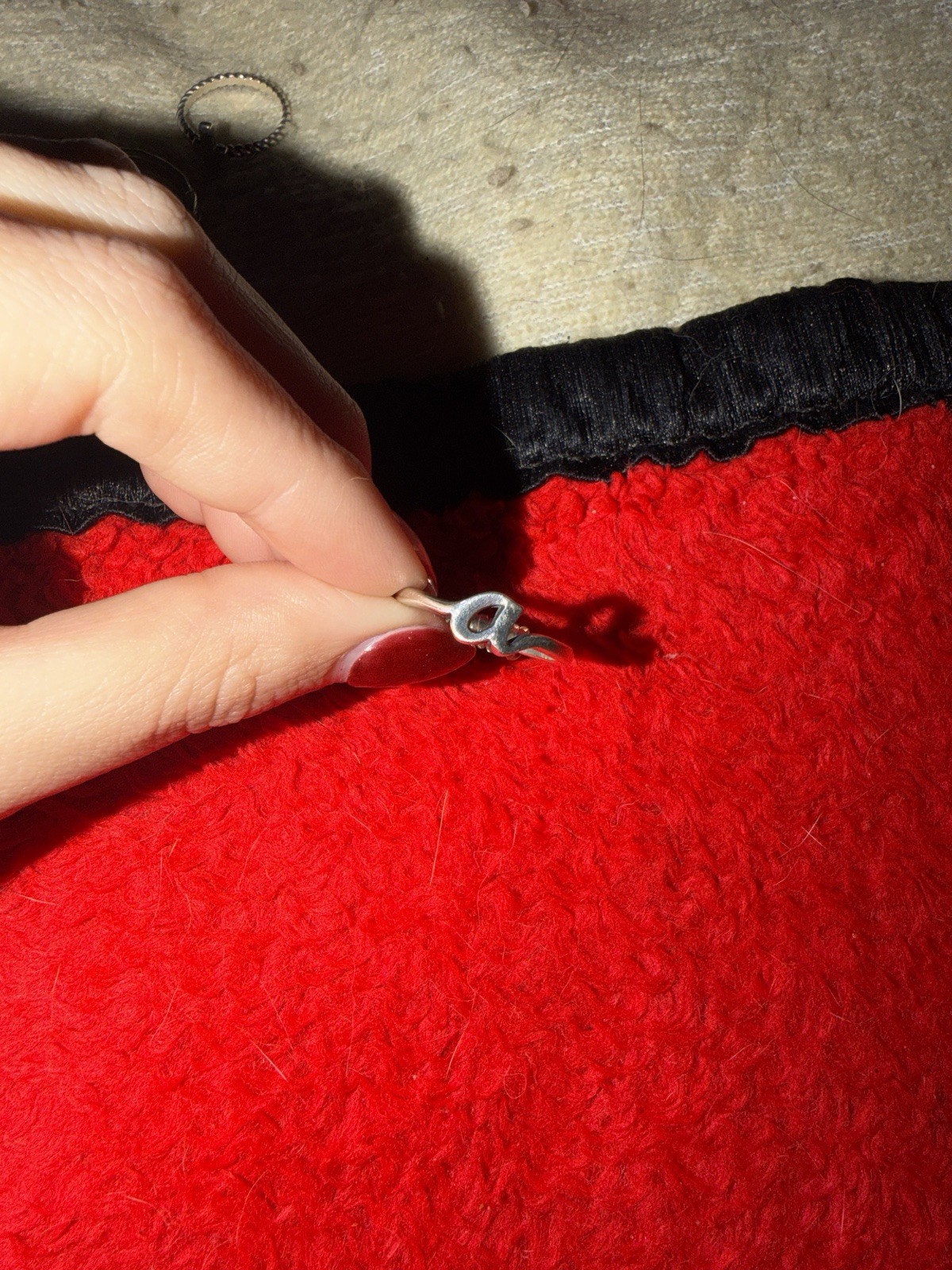 James Avery Script Letter A Ring - image 1