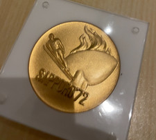S221 Münzen Medaille Olympiade Sapporo 1972