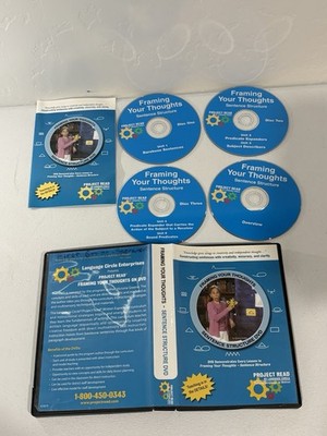 Framing Your Thoughts Sentence Structure DVD Set Project Read Language Arts