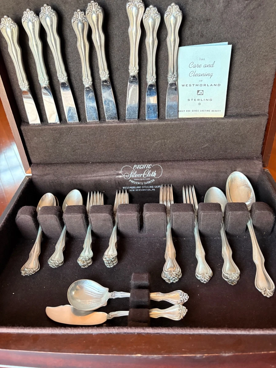 USA ビンテージwestmorland 社製、スターリングシルバー 25+ Westmorland Antique US Sterling Silver Flatware for sale