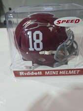 🔥Bryce Young Autographed Alabama Crimson Tide Mini Helmet-Beckett AUTH🔥