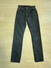  Levis 501 black 90s vintage 28x34 USA made 