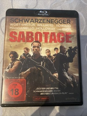 Sabotage - Uncut Version  [Blu-ray] Schwarzenegger, Arnold, Sam Worthington