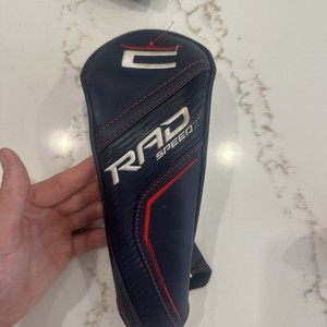 Cobra RADSPEED Golf Wood Head Covers Headcover Blue Red White 1 Item Set