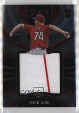 2023 Panini Select Rookie Jumbo Swatch Mick Abel #PJS-MA 13px