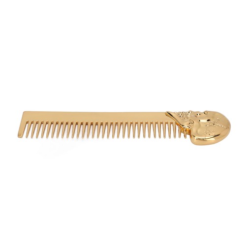 Portable Zinc Alloy Skull Pattern Pocket Beard Comb Prevents Static For Hair Sty - Picture 15 of 22