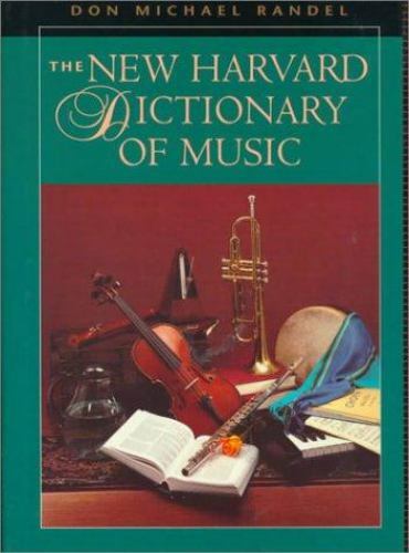The New Harvard Dictionary of Music by Don M. Randel (1986, Hardcover ...