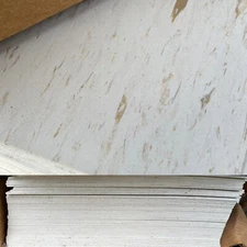 Azrock Tarkett Vinyl Composition Tile 12" Vintage Retro Brown Creme 45sqft Box