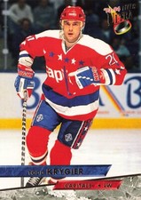1993 Ultra #448 Todd Krygier Washington Capitals
