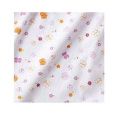 Tiddliwinks Baby Girls Sweet Safari Flower Butterfly Fitted Crib Sheet NEW