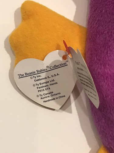 Patti The Platypus Beanie Baby - 1993 - Retirado - MÚLTIPLES ERRORES DE ETIQUETA - Imagen 8 de 8
