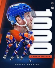 Connor McDavid 8x10 Photo Wallpaper 1000 Points
