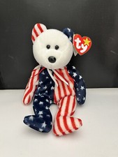 Ty Beanie Baby Collection Spangle the Flag Bear