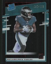 2020 Donruss Clearly Rated Rookies Red #15 Jalen Reagor /199