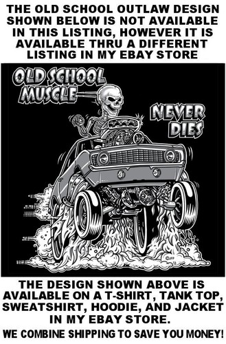 1955 Tri-Five Style Hot Rod Muscle Car Outlaw Gasser Drag Race Skelett T-Shirt - Bild 9 von 24