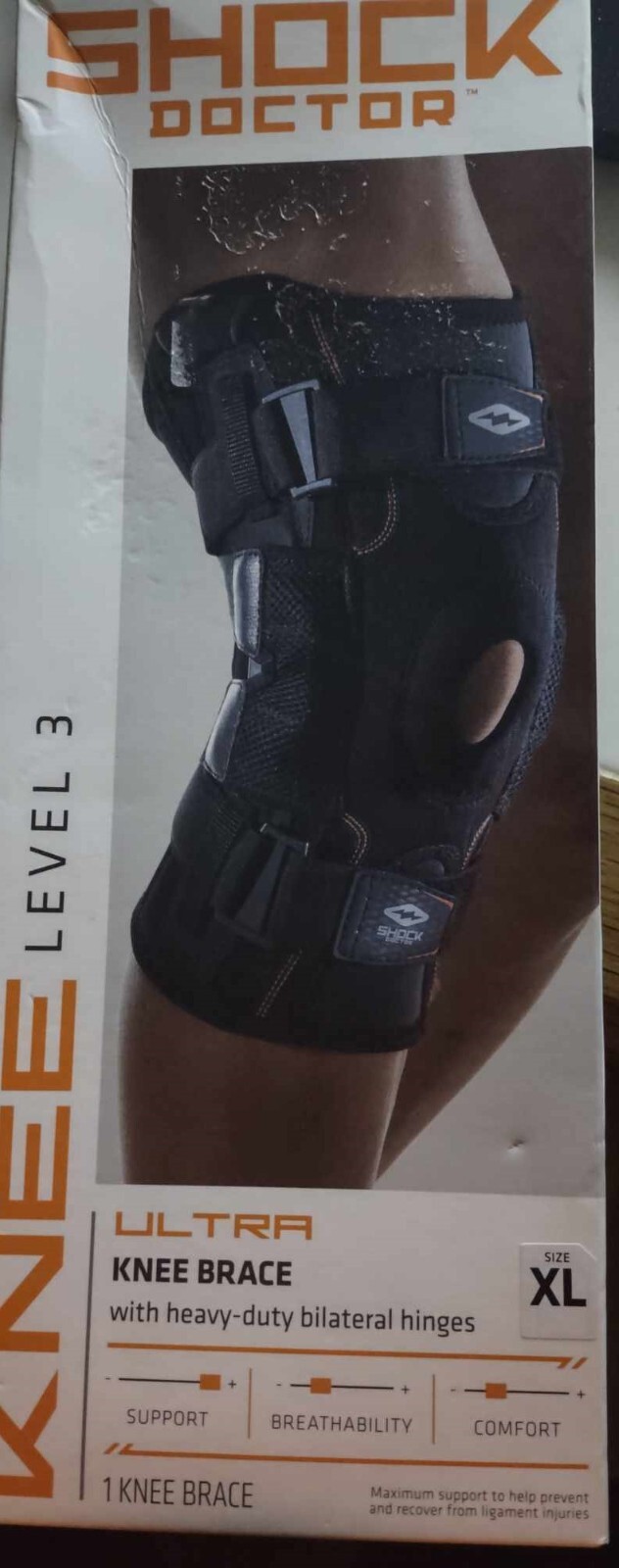 shock doctor knee brace 875 eBay
