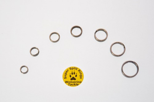 Anillos divididos acero inoxidable Wolverine aparejo súper anillos paquete de 4-7 2 y kit de 100 piezas - Imagen 13 de 22