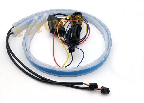Tira de LED Turn Signal Flow Serie Flash de Persecución RGB 60 cm para Faro de Coche DRL - Imagen 7 de 12