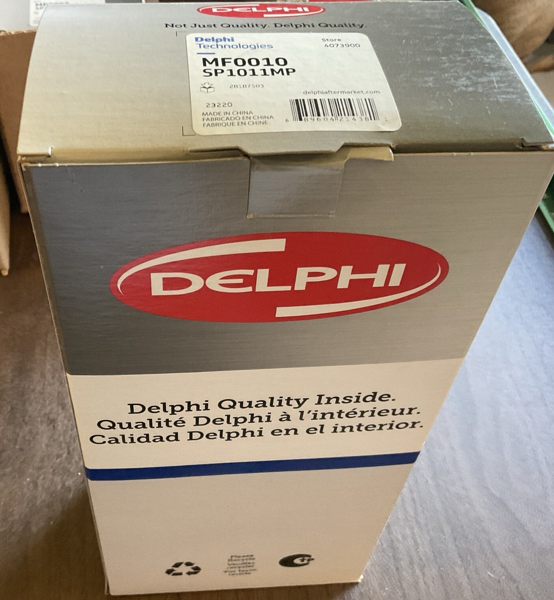 Delphi MF0010 Mechanical Fuel Pump - Carbureted System Replacement With Included Gaskets 1 thumbnail image