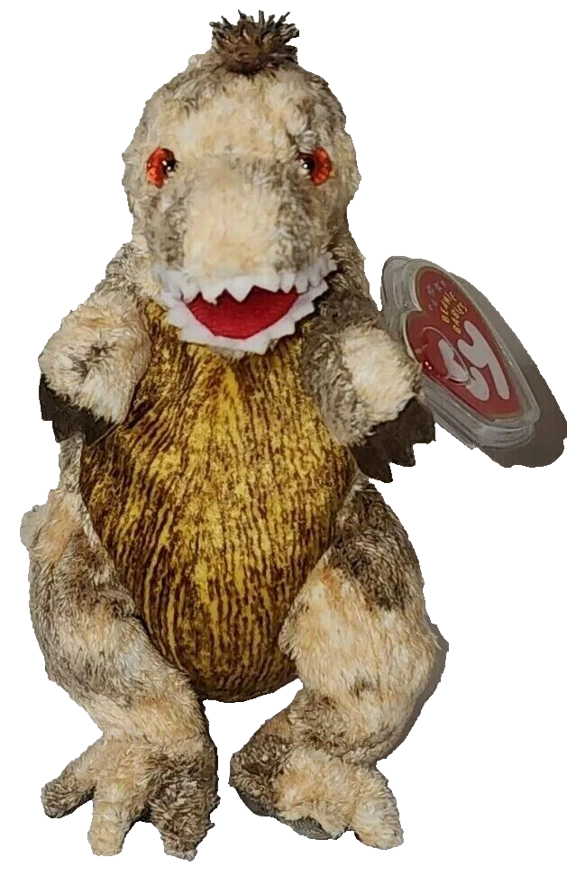 Ty Beanie Baby TOOTHY the Tyrannosaurus Rex Dinosaur 6