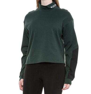 Columbia Women s Ballistic Ridge High Neck Tee Size L New