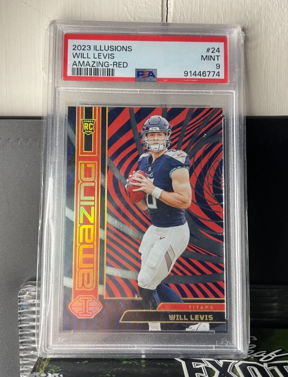 Will Levis Panini Illusions Amazing #24 Red