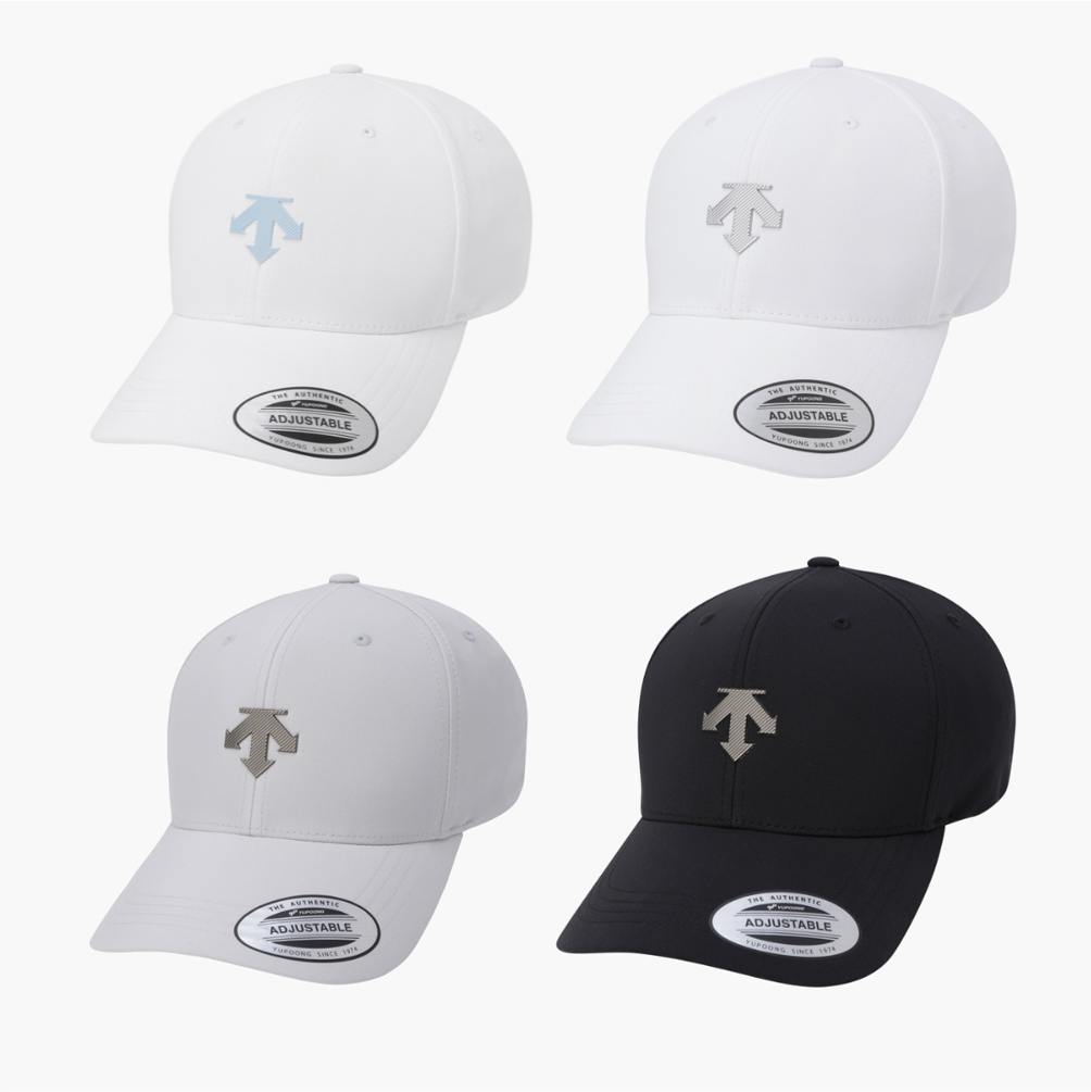 【DESCENTE GOLF】 Men's Essential Spirit Basic Cap /追跡付 NEW DESCENTE GOLF Men's Essential Spirits Base Cap