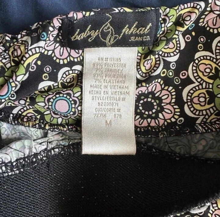 Mini vestido paisley sin tirantes baby phat talla m vintage y2k Foto 4 de 4