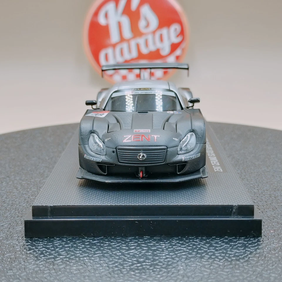 EBBRO 1/43 ZENT CERUMO SC430 Super GT 2009 Okayama Test Black Silver #38 44246 - Image 3 of 4
