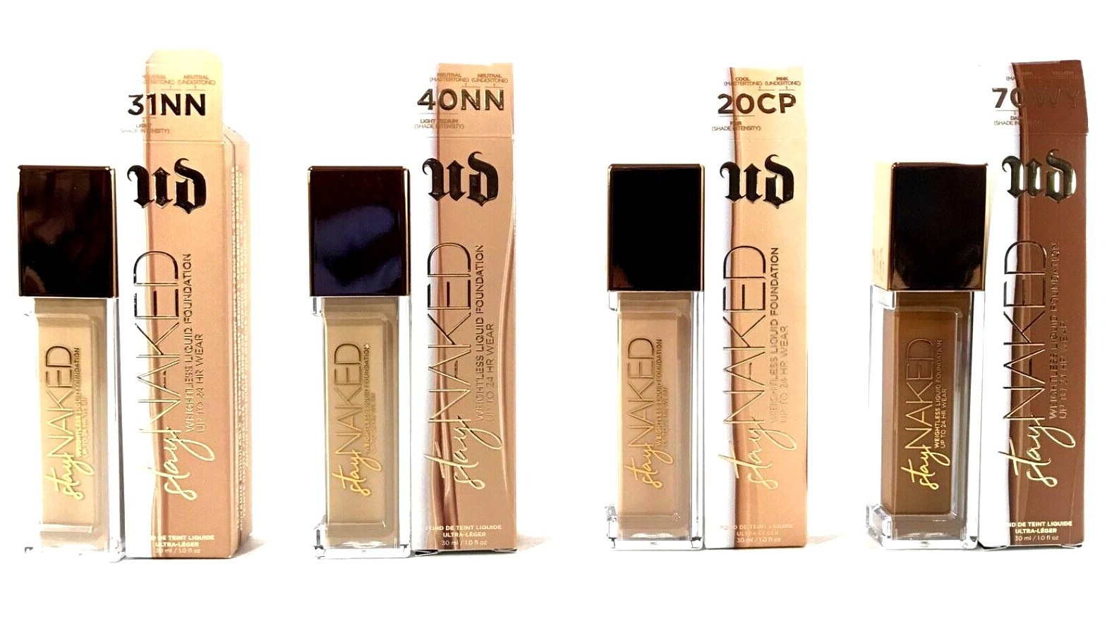 Urban Decay Stay Naked Weightless Liquid Foundation-Choose 20CP, 31NN ...