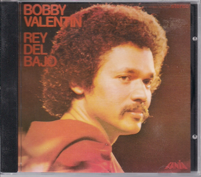 Salsa RARE CD FANIA First Pressing BOBBY VALENTIN Rey del Bajo HAY