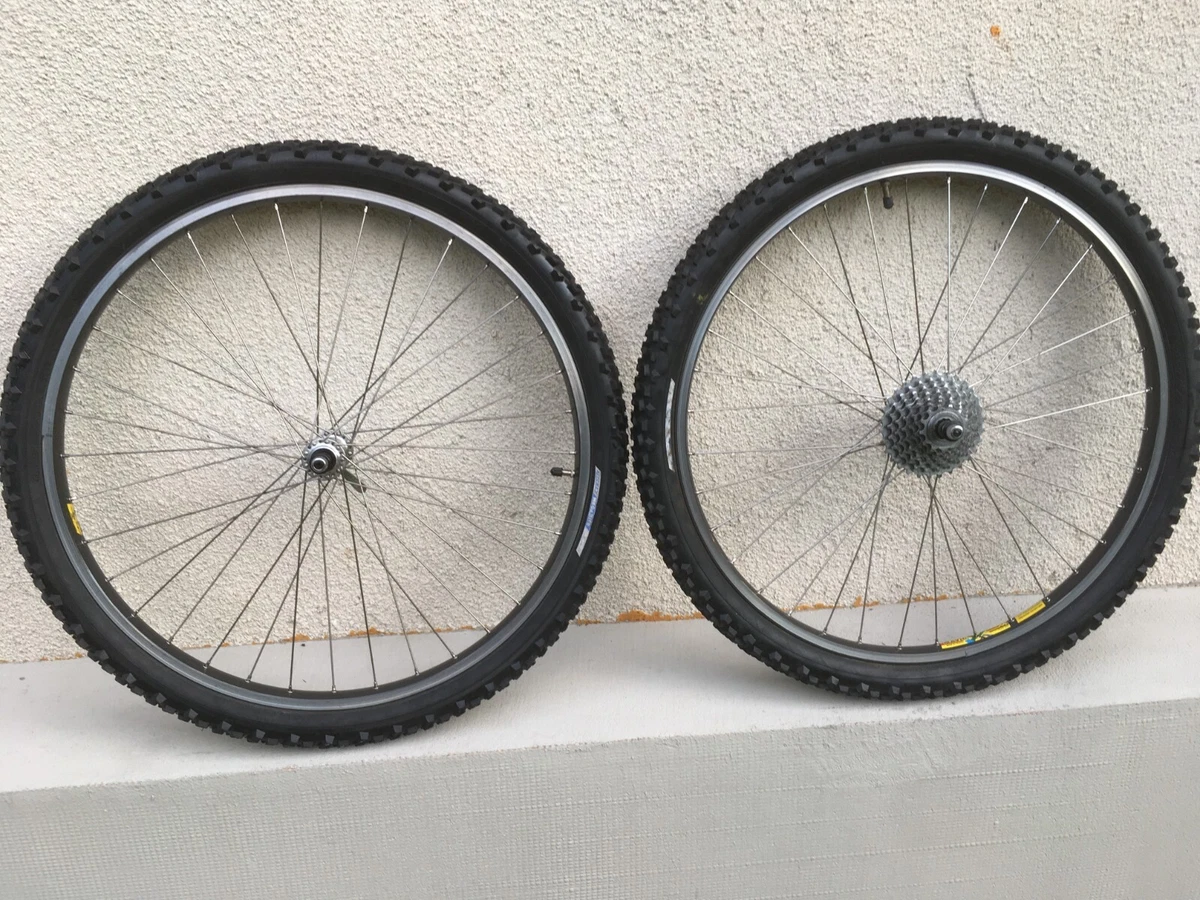 Paire de roues 26 pouces FiR Ciocco 91 Shogun Shimano Deore XT FH-M737