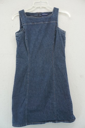 Ann Taylor Denim Dress Womens Size 4P 